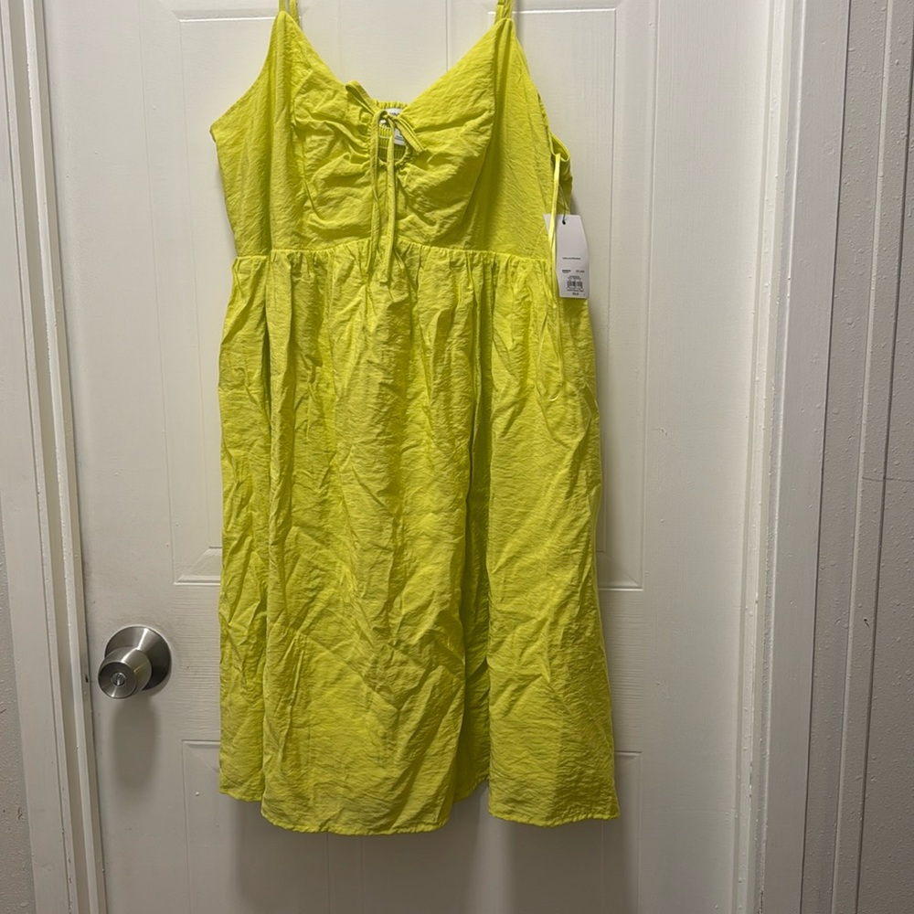 Nine West strappy babydoll dress.